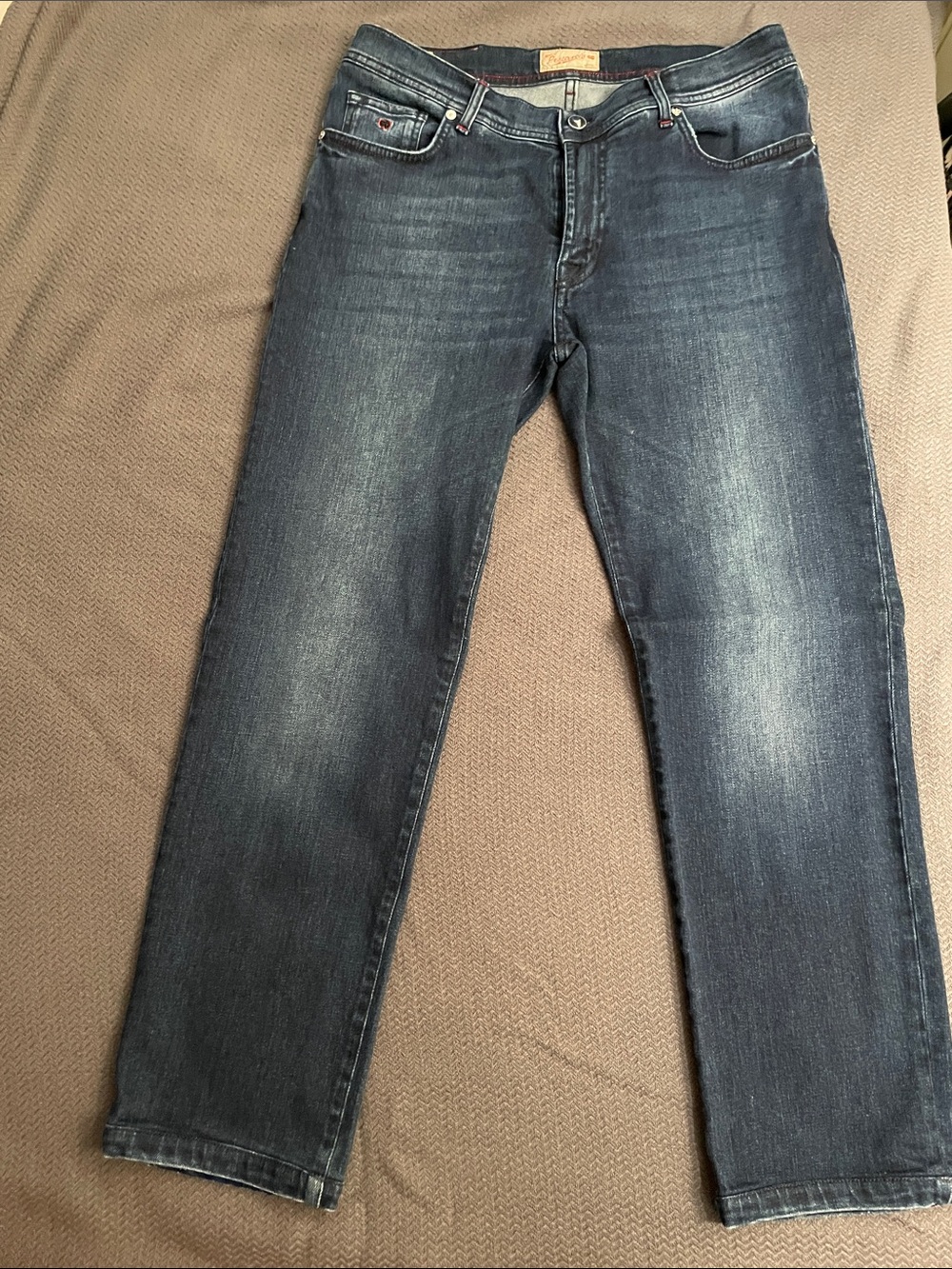 Marco Pescarolo Straight-Leg Jeans in Washed Indigo